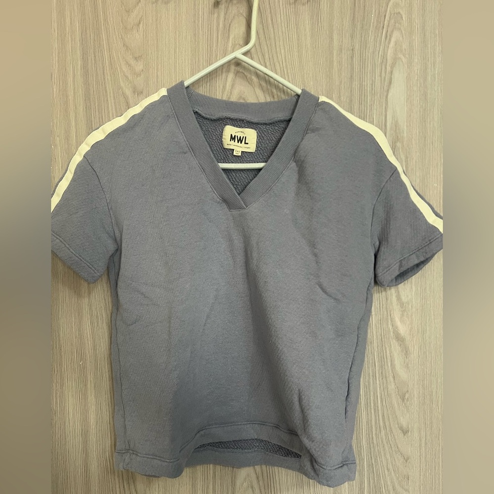 Madewell V neck sweater top- XXS